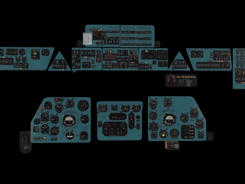 Space Control Settings, Aircraft Control Panels