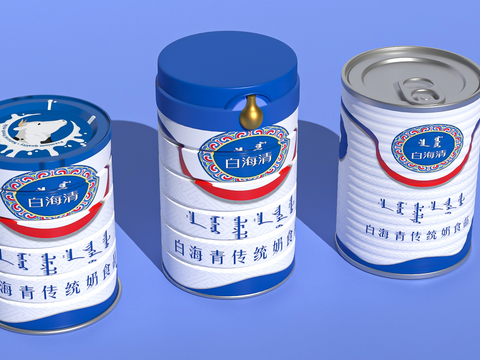 Milk powder can packaging baby milk powder