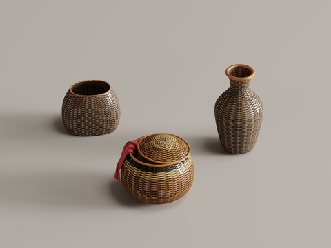 Chinese bamboo basket