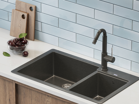 Stainless steel sink dish basin under counter basin