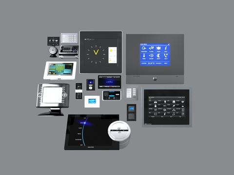 Smart Panel Display Visualization Doorbell Access Control