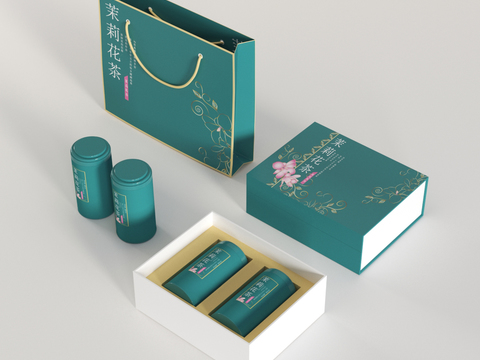 Tea gift box packaging bag