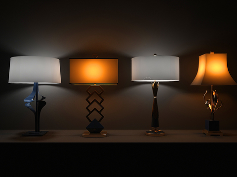 Post-modern table lamp free