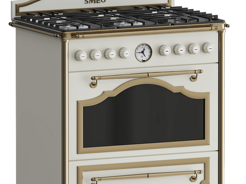 Smeg integrated stove oven grill