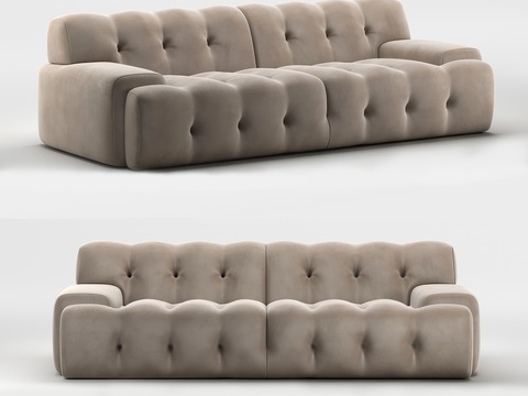 Roche Bobois double sofa soft sofa