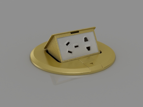 Modern socket ground plug