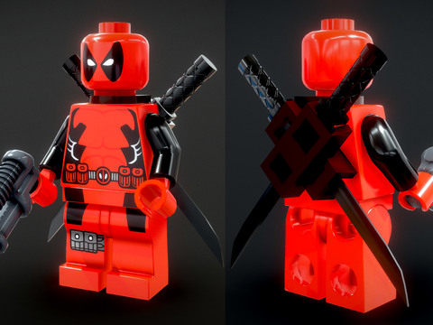 Deadpool Handmade Doll Toy