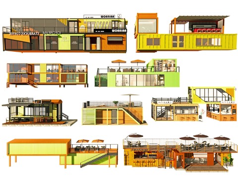 Modern Container Assembly House Movably Board House