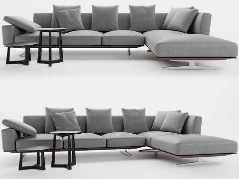 Flexform corner sofa multiplayer sofa