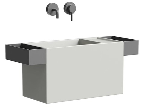 Simple wash basin sink