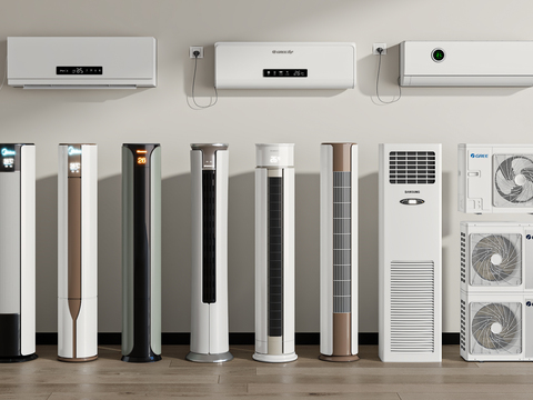 Vertical air conditioner wall-mounted air conditioner