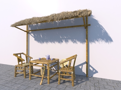 Chinese bamboo tables and chairs outdoor tables and chairs