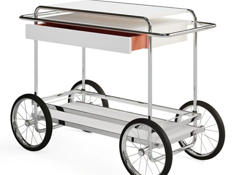 Mobile Dining Car Activity Cart