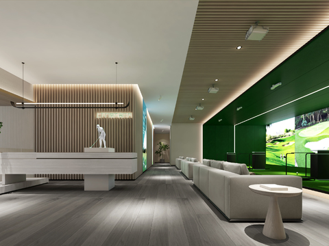 Golf Entertainment Club VIP Room