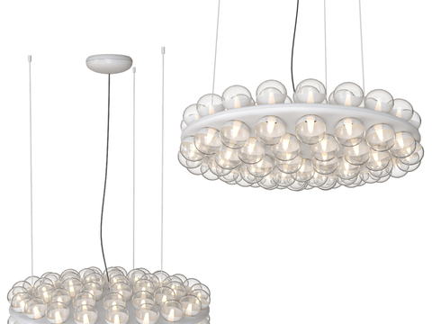 Moooi bulb chandelier