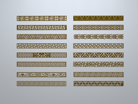 Line Silhouette Border Edge Component