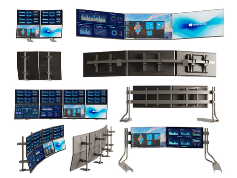 Modern monitoring console command center console