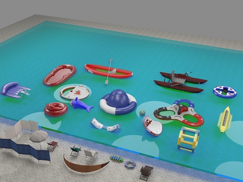 Entertainment Equipment Boat Leather Boat Beach Toys