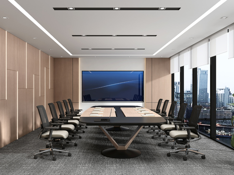 Modern Conference Room Training Room