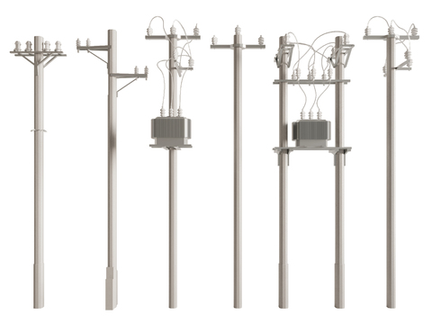 pole transformer signal tower