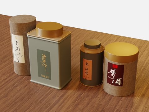 Tea Box Tea Bucket Pu'er Dahongpao Tea