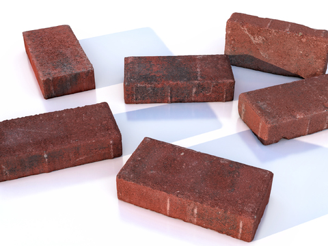 brick broken brick red brick