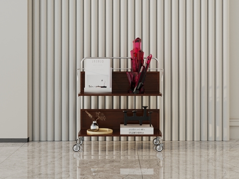 American-style Storage Rack Trolley