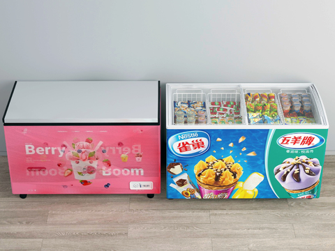 Ice Cream Cabinet Freezer