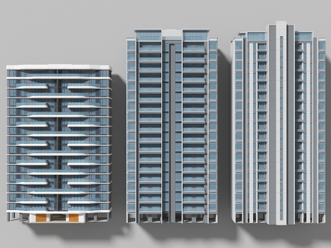 Residential commercial housing in high-rise residential quarters