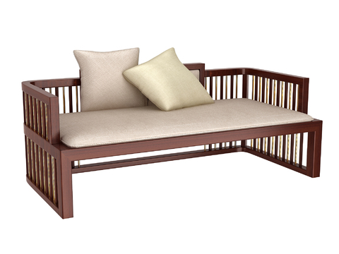 New Chinese-style Arhat Bed