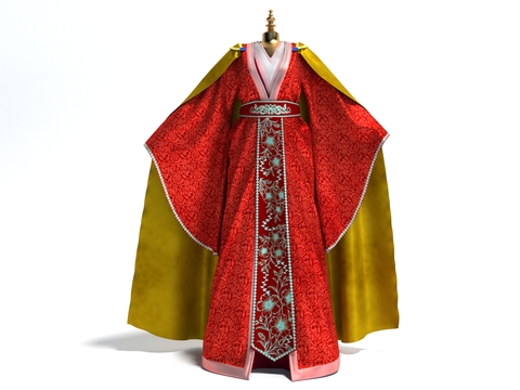 Chinese clothing and clothing Hanfu ancient costume