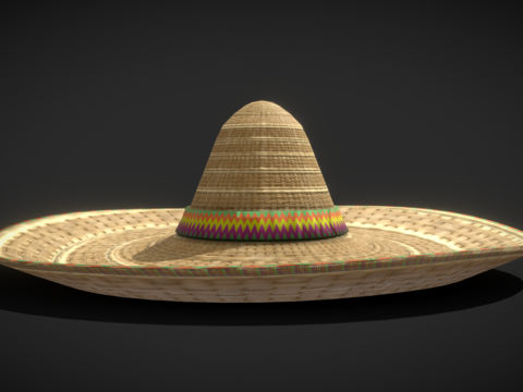 Chinese Hat Straw Hat