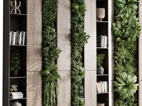 Plant Wall Plant Shelf