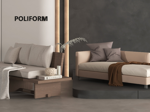 Poliform chaise chaise chaise sofa