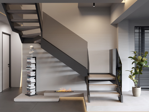 Modern Staircase Hanging Staircase