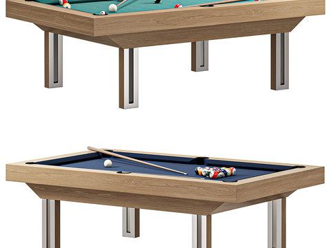 Modern billiard table