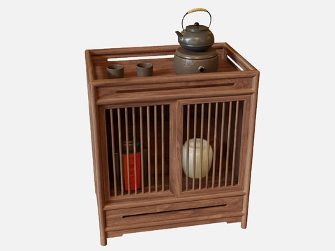 New Chinese Tea Cabinet