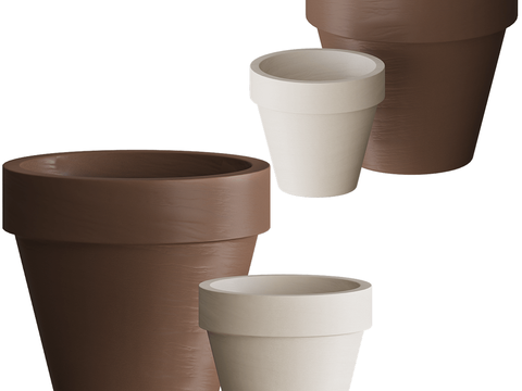 Serralunga ceramic flowerpot utensils