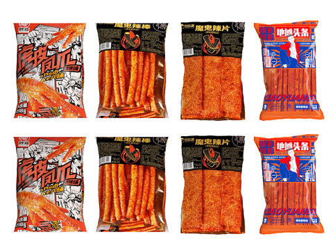 Snack packaging bag spicy potato chips