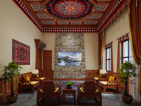 Tibetan Reception Room