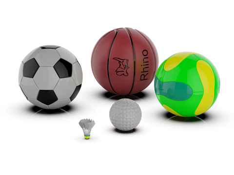 modern football basketball ball