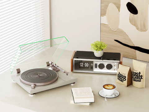 record player phonograph radio desktop ornaments