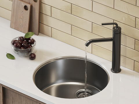 Stainless steel sink dish basin under counter basin