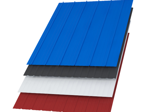 Iron sheet color steel tile iron shed awning tin shed