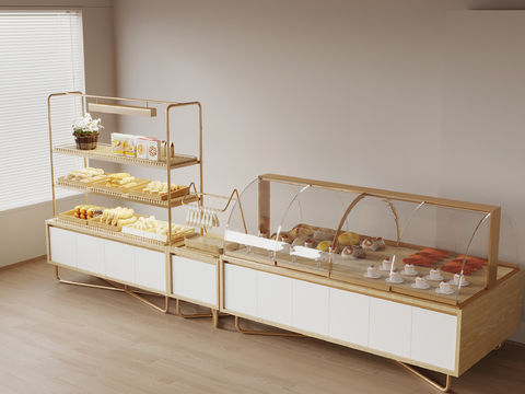 Modern Bakery Display Stand