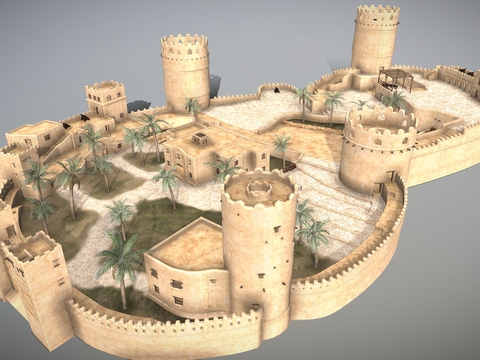 Desert Architecture Desert Castle Features Ancient Architecture Tropical Architecture