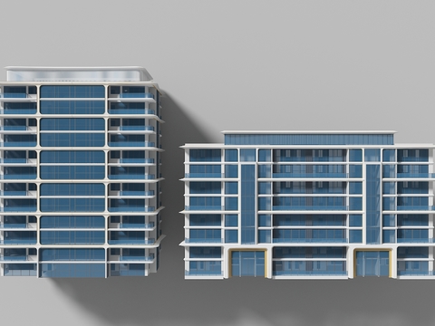 Residential commercial housing in high-rise residential quarters