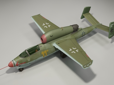 military aircraft d model