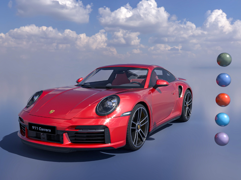 Porsche 911 sports car car