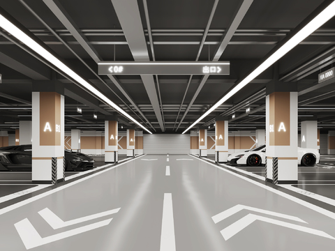 Underground Garage Indoor Parking